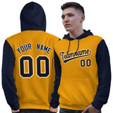 Custom Pullover Hoodie For Man Raglan Sleeves Stitched Text Logo Personalized Hip Hop Sportswear