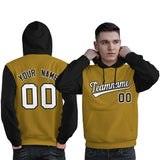 Custom Unique Long-Sleeve Training Pullover Raglan Sleeves Hoodie For Man Fashion Sweatshirt