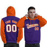 Custom Unique Long-Sleeve Training Pullover Raglan Sleeves Hoodie Sports For Man Stitched Name Number