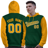 Custom Pullover Hoodie For Man Raglan Sleeves Stitched Text Logo Personalized Hip Hop Sportswear