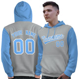 Custom Personalized Long-Sleeve Workout Pullover Raglan Sleeves Hoodie Sport Sweatshirt For Man