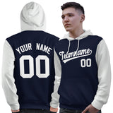 Custom Personalized Long-Sleeve Workout Pullover Raglan Sleeves Hoodie Sport Sweatshirt For Man