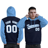 Custom Personalized Long-Sleeve Workout Pullover Raglan Sleeves Hoodie Sport Sweatshirt For Man