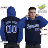 Custom Cotton Pullover Raglan Sleeves Hoodie For Man Personalized Couples Sport Sweatshirt