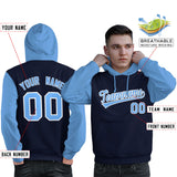 Custom Unique Long-Sleeve Training Pullover Raglan Sleeves Hoodie For Man Fashion Sweatshirt