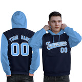 Custom Unique Long-Sleeve Training Pullover Raglan Sleeves Hoodie For Man Fashion Sweatshirt