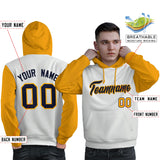 Custom Cotton Pullover Raglan Sleeves Hoodie For Man Personalized Couples Fashion Sweatshirt