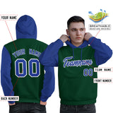 Custom Cotton Pullover Raglan Sleeves Hoodie For Man Personalized Couples Fashion Sweatshirt