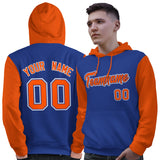 Custom Cotton Pullover Raglan Sleeves Hoodie For Man Personalized Couples Stitched Team Name Number