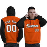 Custom Cotton Pullover Raglan Sleeves Hoodie For Man Personalized Couples Stitched Team Name Number