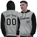 Custom Cotton Pullover Raglan Sleeves Hoodie For Man Personalized Couples Fashion Sweatshirt