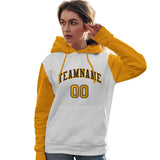 Custom Bespoke Long Sleeve Pullover Hoodie Raglan sleeves Tailored to Perfection For All Ages Women