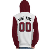 Custom Stitched Team Name Number and Logo Raglan Sleeves Fashion Pullover Hoodie Sportswear For Women