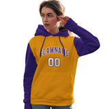 Custom Bespoke Long Sleeve Pullover Hoodie Raglan sleeves Tailored to Perfection For All Ages Women