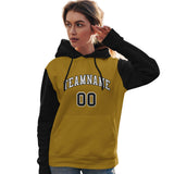 Custom Cotton Pullover Raglan Sleeves Hoodie Sportswear For Women Personalized Couples Sweatshirt