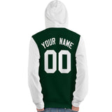 Custom Stitched Your Team Logo and Number For Women Raglan Sleeves Sports Pullover Sweatshirt Hoodie