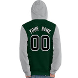 Custom Made to Order Long-Sleeve Pullover Hoodie Raglan Sleeves sportswear for women