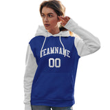 Custom Tailor Made Pullover Raglan Sleeves Hoodie Sports Fashion Sweatshirt For Women Embroideried Your Team Logo