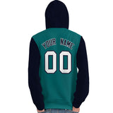 Custom Stitched Team Name Number and Logo Raglan Sleeves Fashion Pullover Hoodie Sportswear For Women