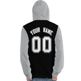 Custom Stitched Your Team Logo and Number For Women Raglan Sleeves Sports Pullover Sweatshirt Hoodie