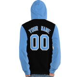 Custom Stitched Team Name Number and Logo Raglan Sleeves Fashion Pullover Hoodie Sportswear For Women