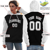 Custom Cotton Pullover Raglan Sleeves Hoodie Sportswear For Women Personalized Couples Sweatshirt