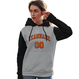 Custom Pullover Raglan Sleeves hoodie For Women Personalized Sweatshirt Stitched Name Number