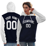 Custom Made to Order Long-Sleeve Pullover Hoodie Raglan Sleeves sportswear for women