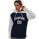 Custom Made to Order Long-Sleeve Pullover Hoodie Raglan Sleeves sportswear for women