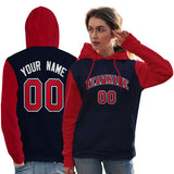 Custom Tailor Made Pullover Raglan Sleeves Hoodie Sports Fashion Sweatshirt For Women Embroideried Your Team Logo