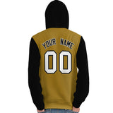 Custom Pullover Hoodie Raglan Sleeves Sports Hoodie Stitched Text Logo And Number For Women