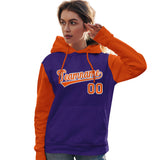 Custom Unique Long-Sleeve Training Pullover Raglan Sleeves Hoodie Sports For Women Stitched Name Number