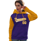 Custom Unique Long-Sleeve Training Pullover Raglan Sleeves Hoodie Sports For Women Stitched Name Number