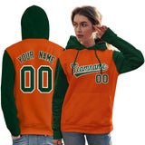 Custom Unique Long-Sleeve Training Pullover Raglan Sleeves Hoodie Sports For Women Stitched Name Number