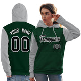 Custom Individualized Long-Sleeve Sportswear For Women Pullover Raglan Sleeves Hoodie