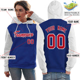 Custom Individualized Long-Sleeve Sportswear For Women Pullover Raglan Sleeves Hoodie