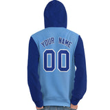 Custom Pullover Hoodie Raglan Sleeves Sports Hoodie For Women Stitched Team Name Number Logo