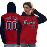 Custom Individualized Long-Sleeve Sportswear For Women Pullover Raglan Sleeves Hoodie