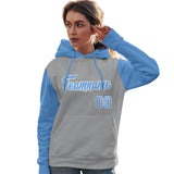 Custom Individualized Long-Sleeve Sportswear For Women Pullover Raglan Sleeves Hoodie