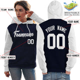 Custom Individualized Long-Sleeve Sportswear For Women Pullover Raglan Sleeves Hoodie