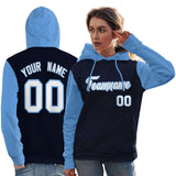 Custom Individualized Long-Sleeve Sportswear For Women Pullover Raglan Sleeves Hoodie