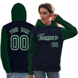 Custom Individualized Long-Sleeve Sportswear For Women Pullover Raglan Sleeves Hoodie