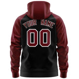 Custom Made to Order Long-Sleeve Full-Zip Hoodie Raglan Sleeves Your Style Defined