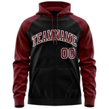 Custom Made to Order Long-Sleeve Full-Zip Hoodie Raglan Sleeves Your Style Defined