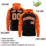 Custom Your Logo Workwear Full-Zip Raglan Sleeves Hoodie for Outdoor Team Work Uniform Unisex