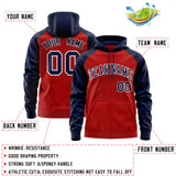 Custom Made to Order Long-Sleeve Full-Zip Hoodie Raglan Sleeves Your Style Defined