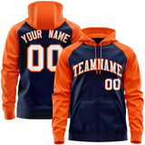 Custom Made to Order Long-Sleeve Full-Zip Hoodie Raglan Sleeves Your Style Defined