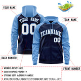 Custom Your Logo Workwear Full-Zip Raglan Sleeves Hoodie for Outdoor Team Work Uniform Unisex