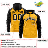 Custom Individualized Full-Zip Raglan Sleeves Fashion Sport Hoodie Define Your Look For All Ages