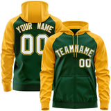 Custom Individualized Full-Zip Raglan Sleeves Fashion Sport Hoodie Define Your Look For All Ages